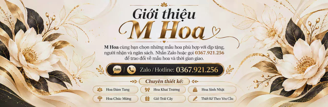 Ảnh bìa Shop hoa tươi Xã Thanh Sơn Đồng Nai - Chọn hoa theo câu chuyện của bạn